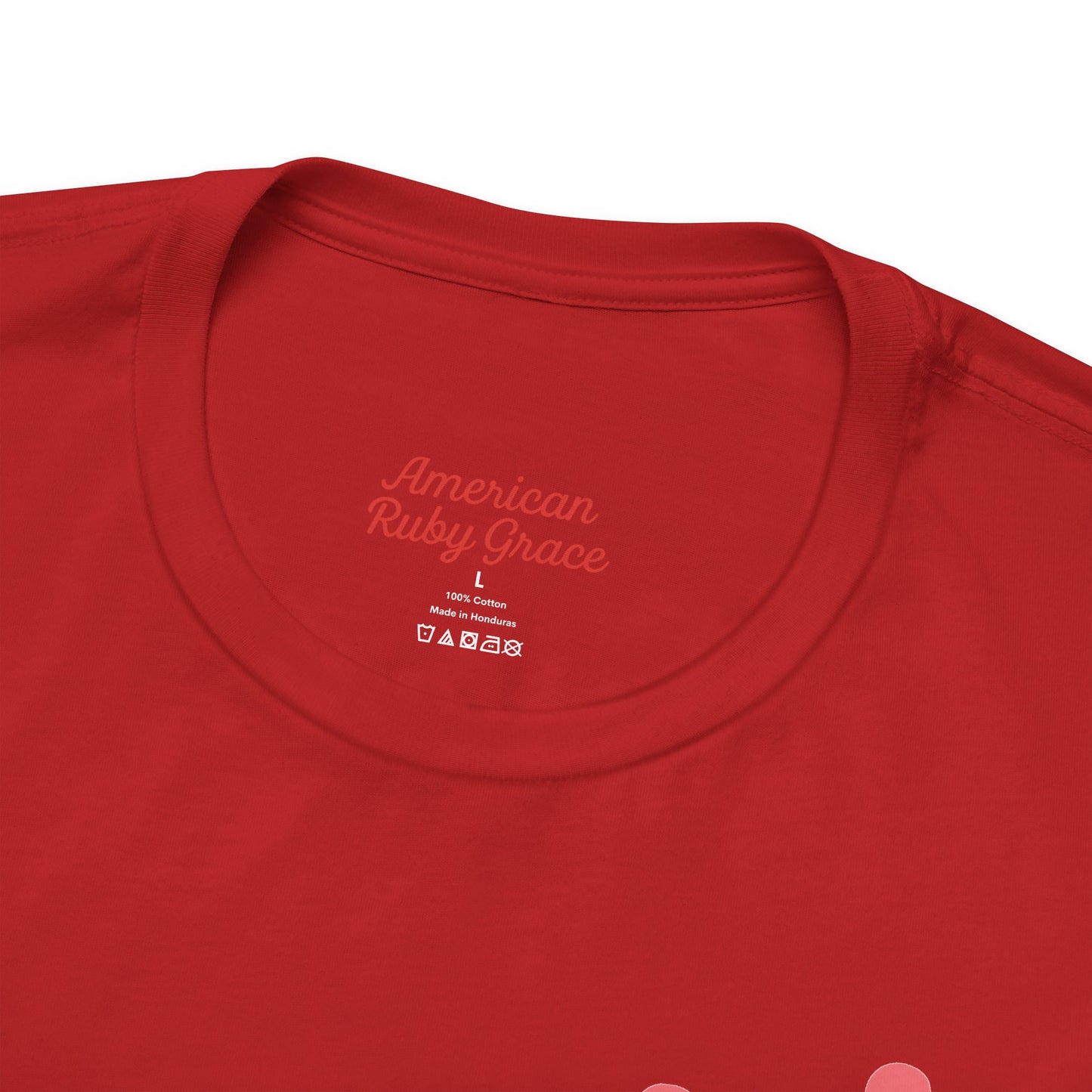 Signature Everyday Tee (Cameo Red + Red)