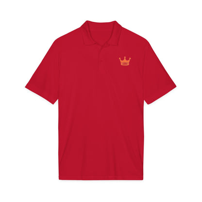 Signature Embroidered Polo (Cameo Red + Red)