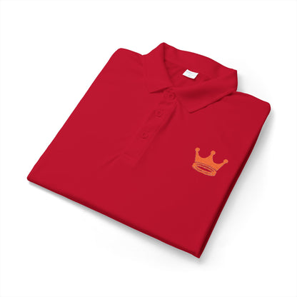 Signature Embroidered Polo (Cameo Red + Red)
