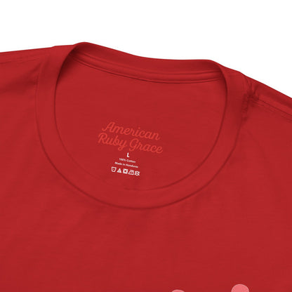 Signature Everyday Tee (Cameo Red + Red)