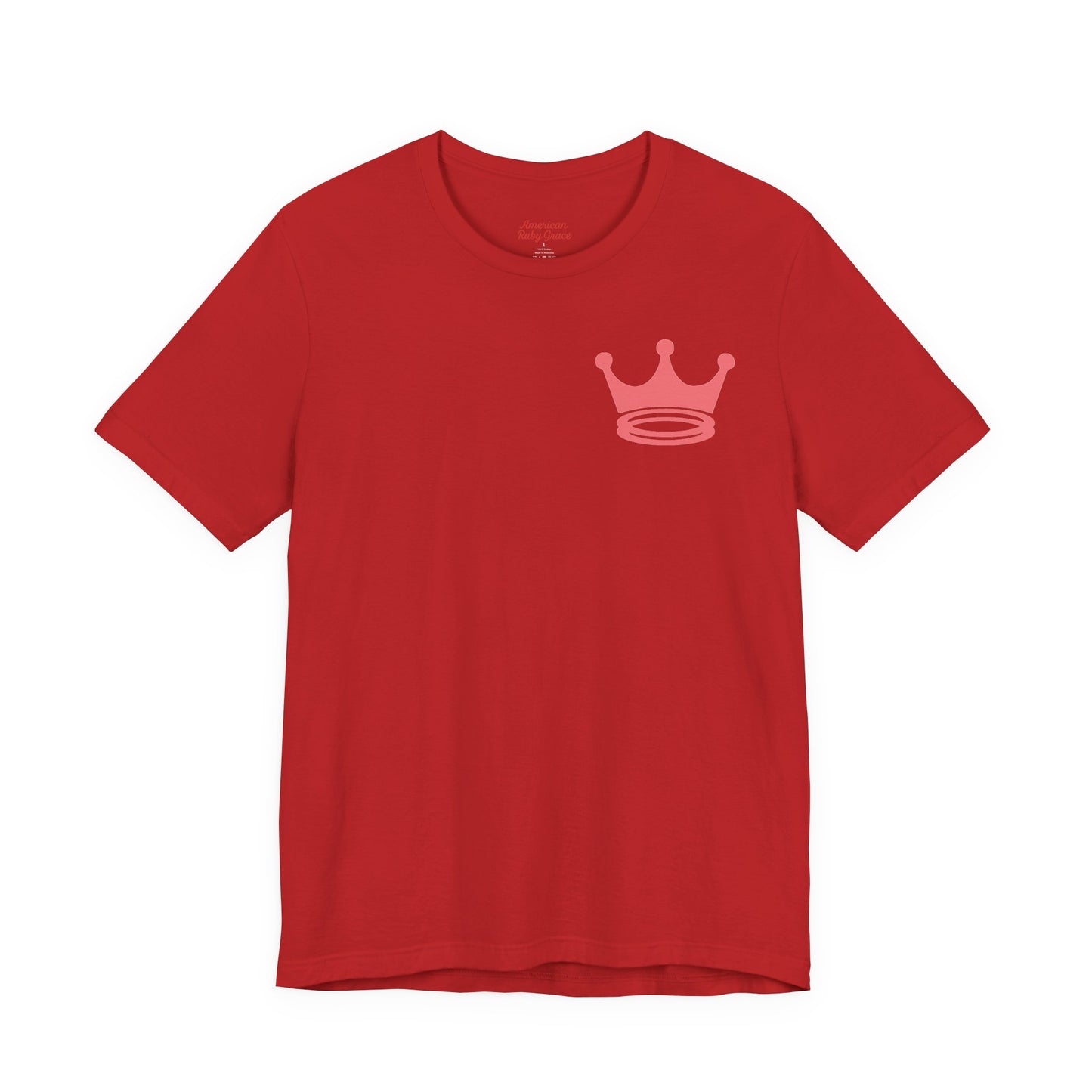 Signature Everyday Tee (Cameo Red + Red)